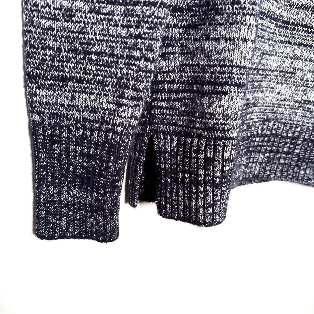 J. Crew Mercantile | Blue Space-dyed Turtleneck Sweater Size XS